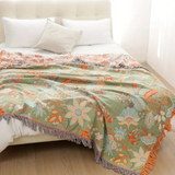 Wildflower Blooms Throw Blanket