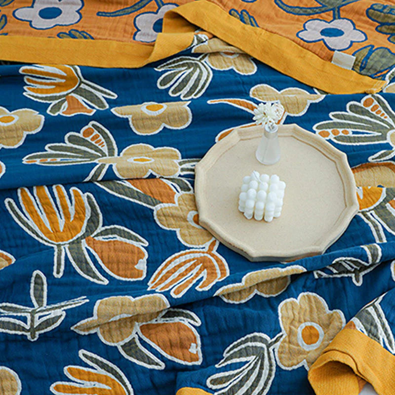 Golden Tide Reversible Throw